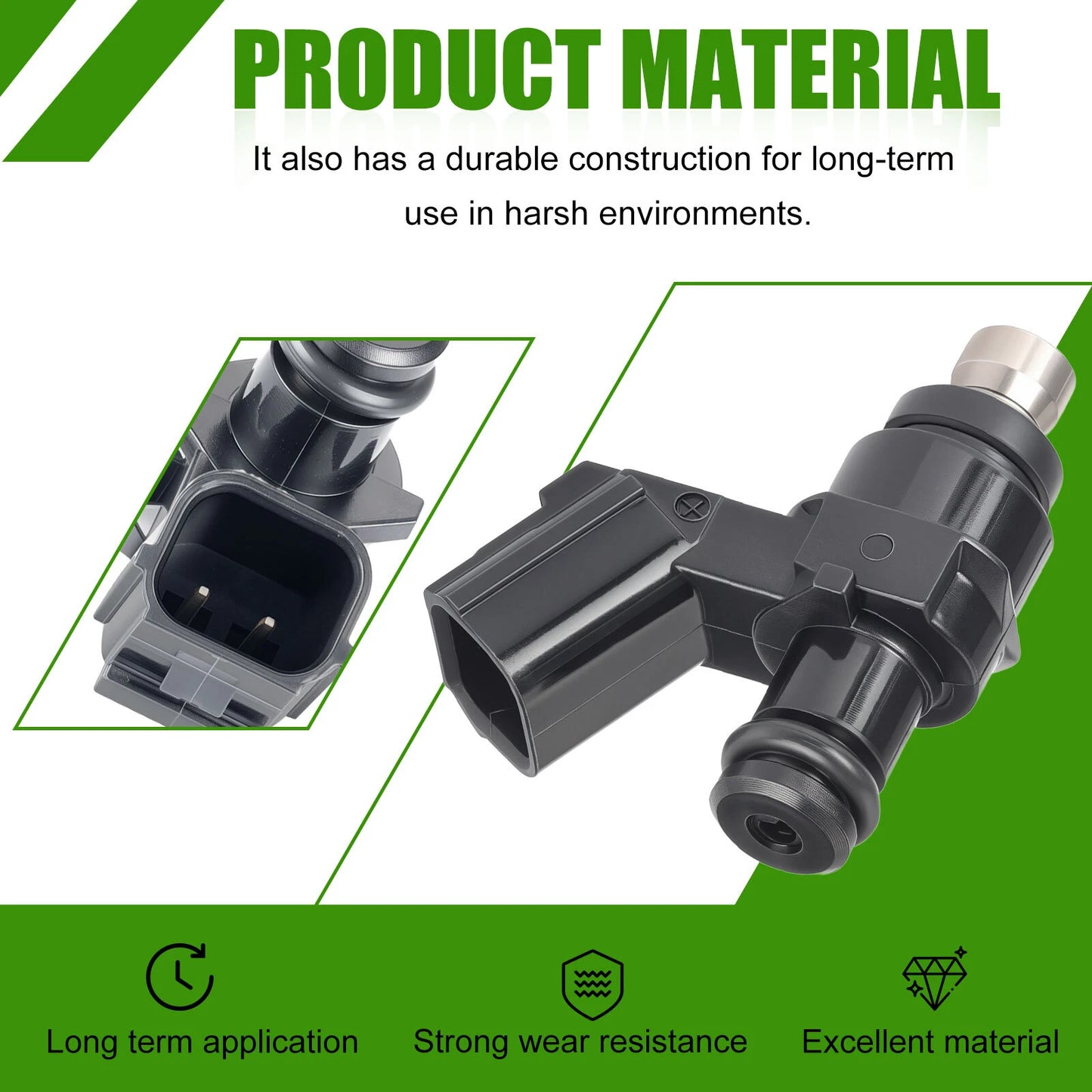 Fuel Injector & Joint Cap for Honda Rancher 420 TRX420 (2014–2021)