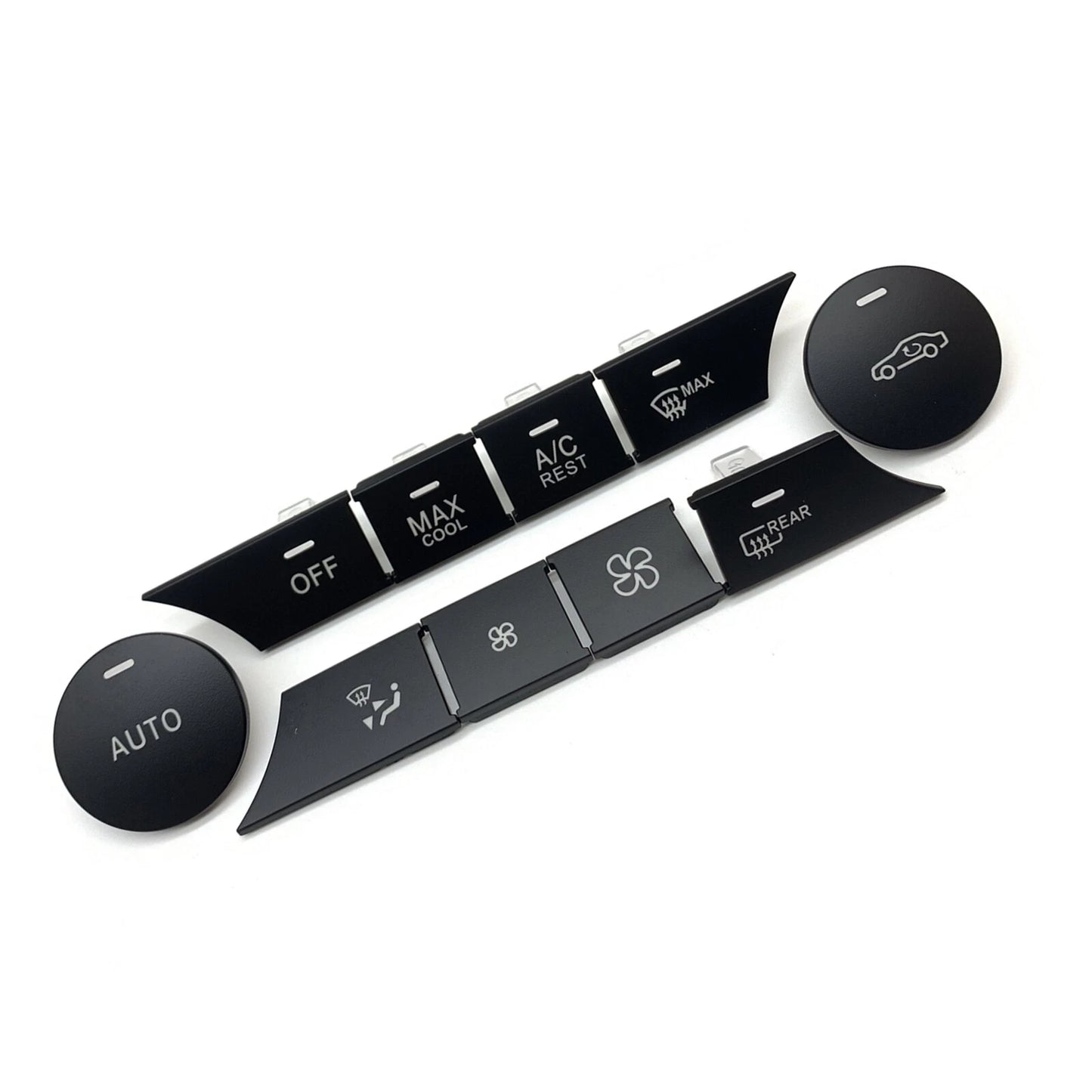 10 x A/C Control Switch Buttons for Mercedes Benz C GLK W204 C204 (2010-2015)