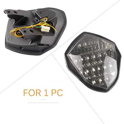 1x Smoke Moto LED Brake Tail Light with Turn Signals for Suzuki GSXR1000 (2003-2004)