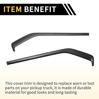 Front & Rear Door Panel Bezel Covers for Chevy Colorado (23-24)