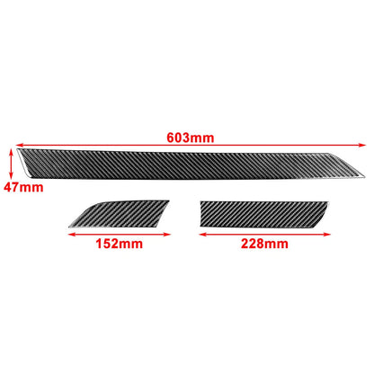 Carbon Fiber Inner Dashboard Panel Cover Trim for Toyota Tundra (2014-2021)