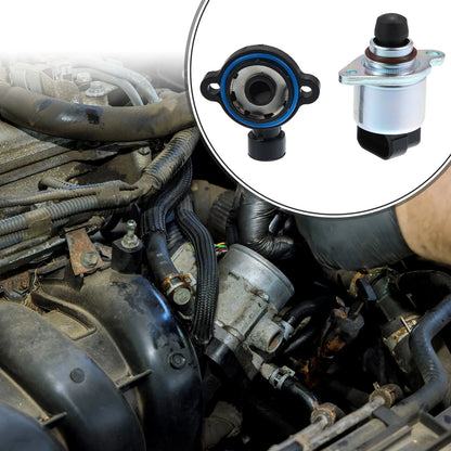 Throttle Position Sensor Kit for Chevy Plastic Metal Black