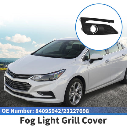 1 Pc Car Front Left Fog Light Grill for Chevrolet Cruze (2017-2018)