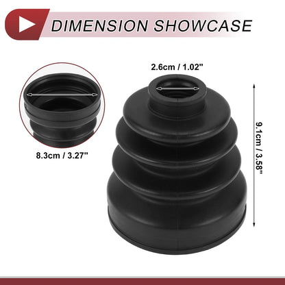 Inner CV Joint Boot Kit with Clamps for Honda Accord (2005-2007)