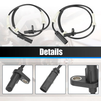 2 x Front Left Right ABS Wheel Speed Sensors for BMW 228i (2016)