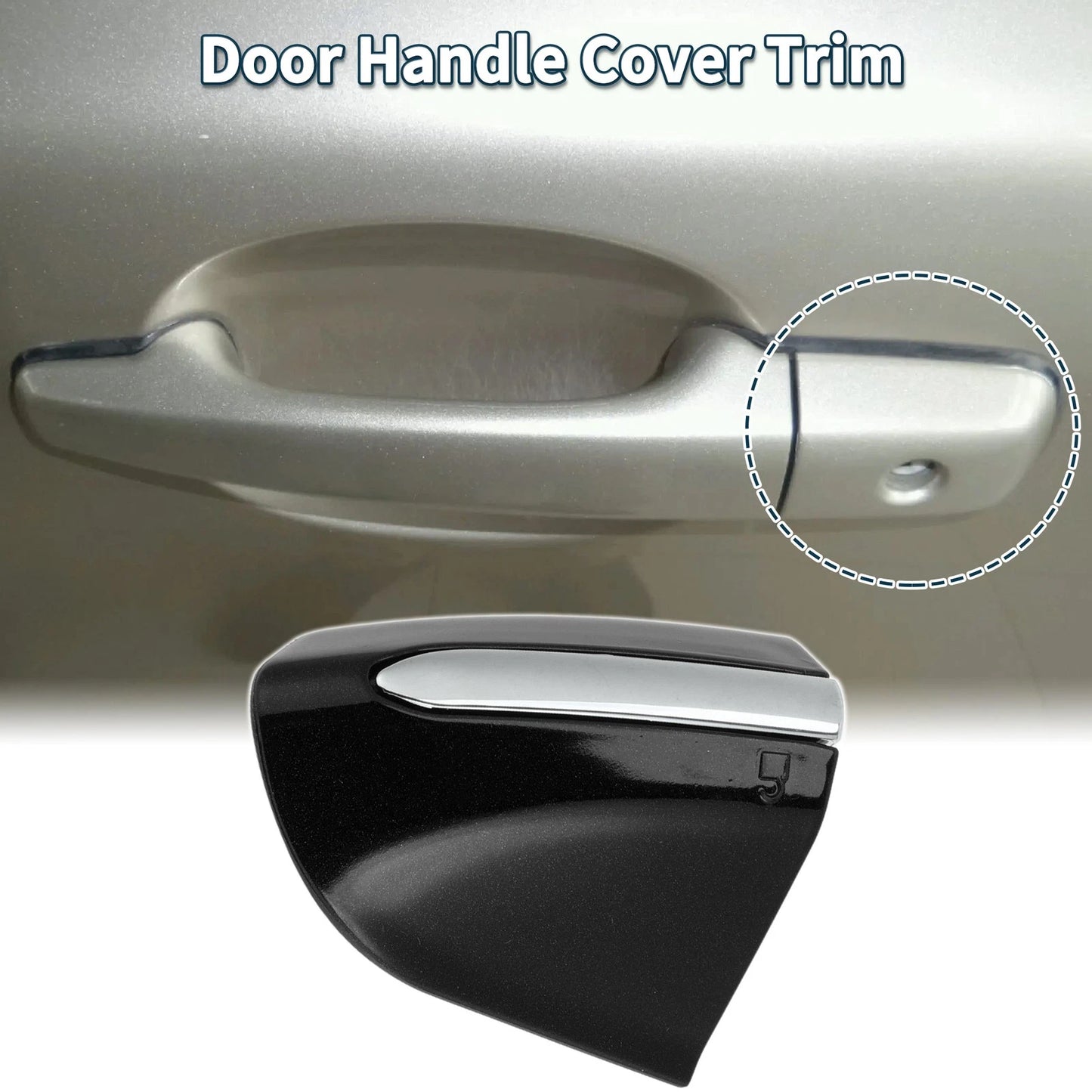 Front Left Door Handle Cover Trim for Ford Mondeo Edge Taurus (2013-2020)