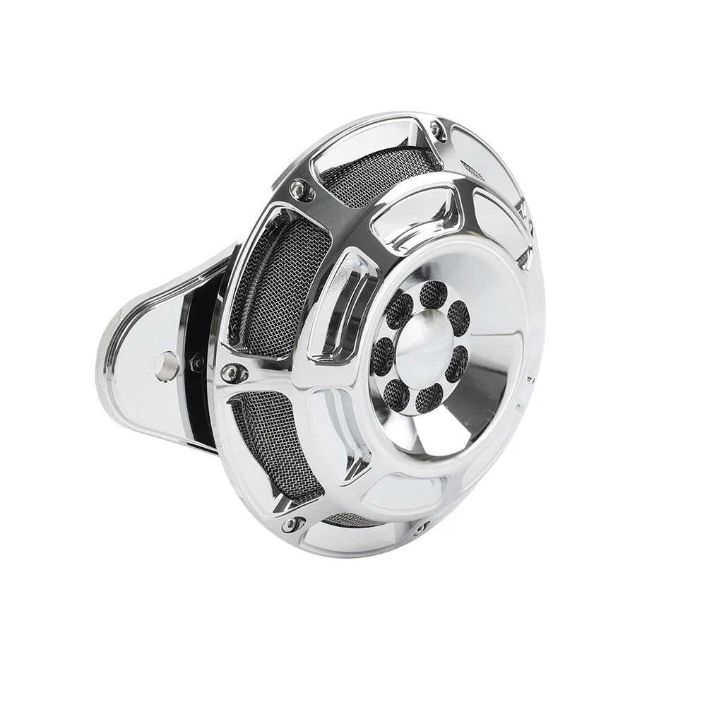Horn Speaker Cover for Harley Sportster Dyna Big Twin 1991-2023 Chrome