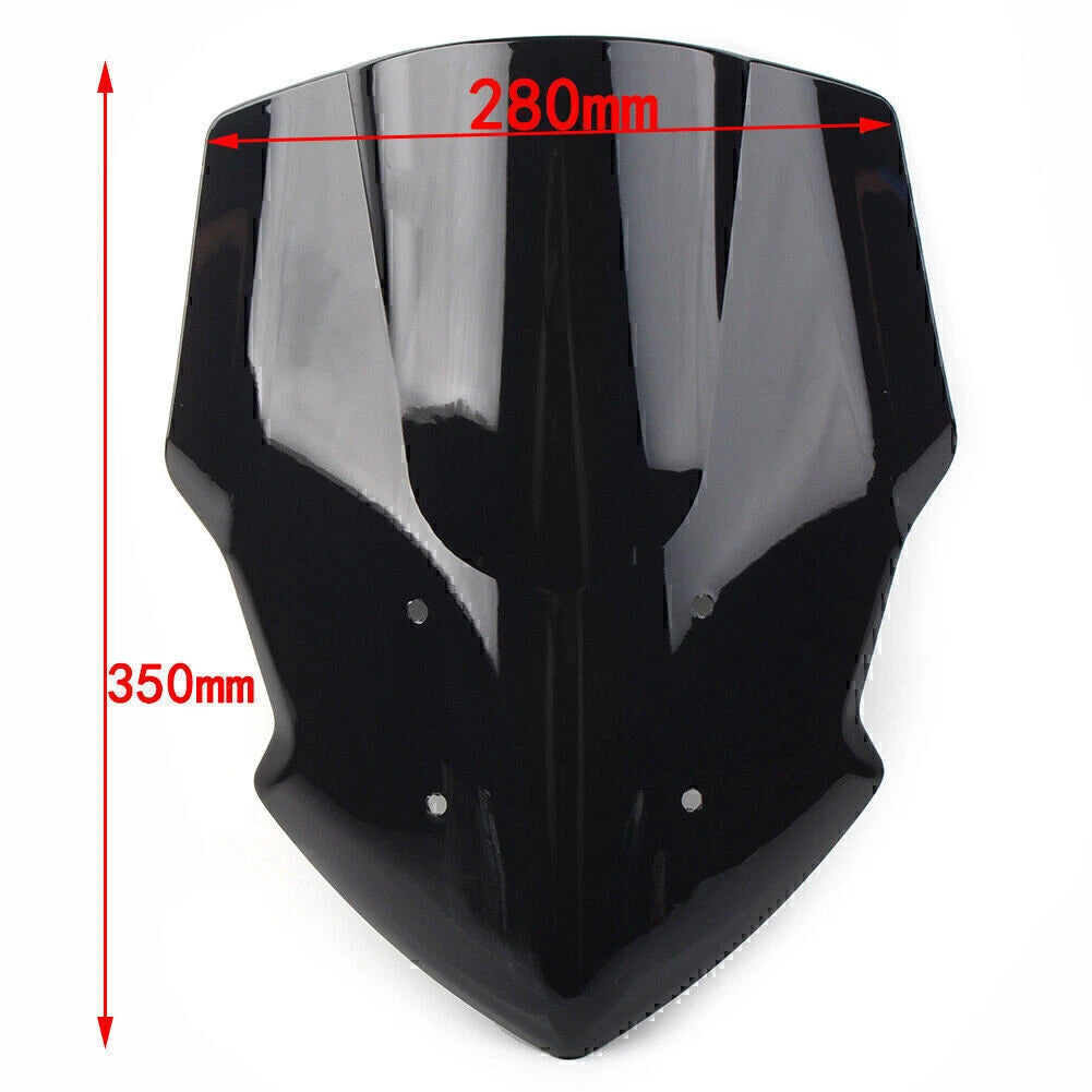 Windshield Deflector with Bracket for Yamaha MT-07 (2018-2020) Blue