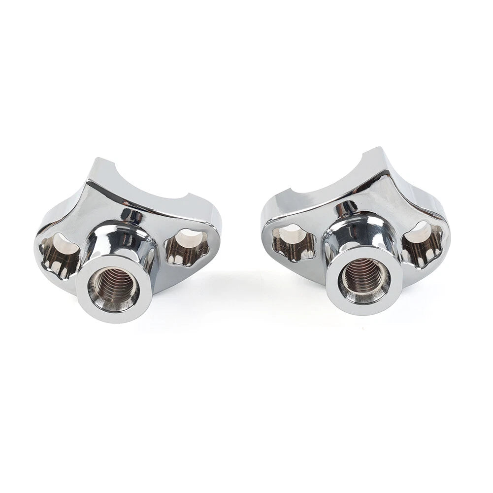 7" Tall Handlebar Risers for Harley Softail Dyna Street Bob