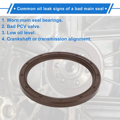 1 Pc Rear Crankshaft Oil Seal for Toyota Land Cruiser
