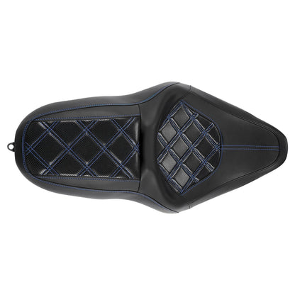 Driver Passenger Pillion Seat for Harley Touring Electra Road Glide (2009-2023)