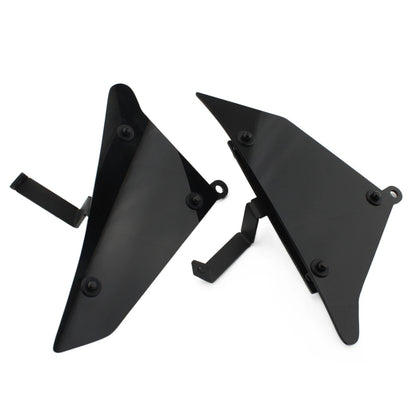 Gloss Black Side Panel Covers for BMW K1600B (2017-2023)