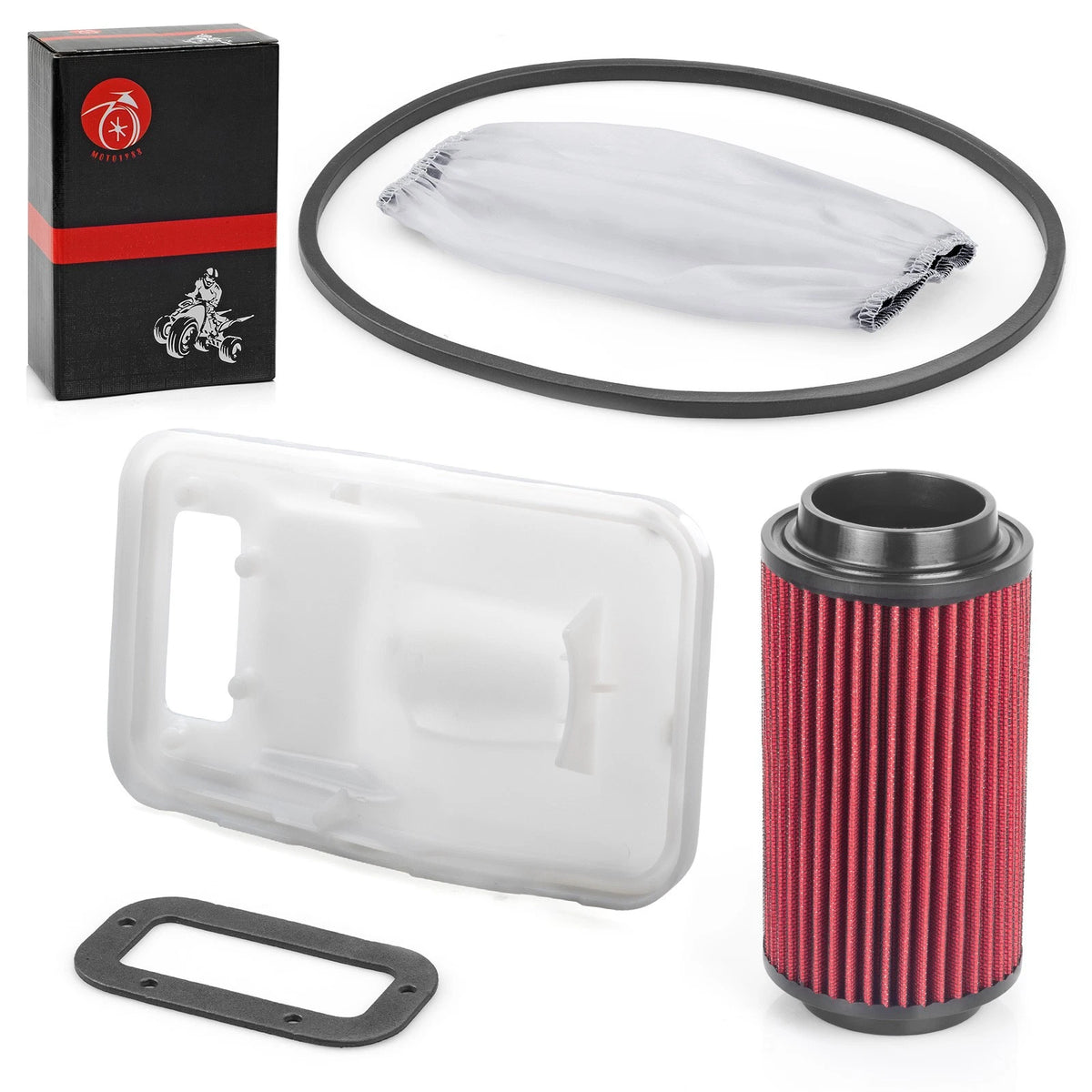 Airbox Lid Air Filter & Gasket Seal for Polaris Diesel 455 (1999–2005)