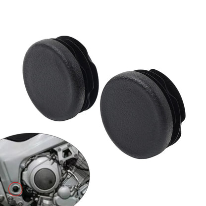 Motorcycle Frame Hole Cover Caps 2 x For YAMAHA TDM 850 (2002-2018)