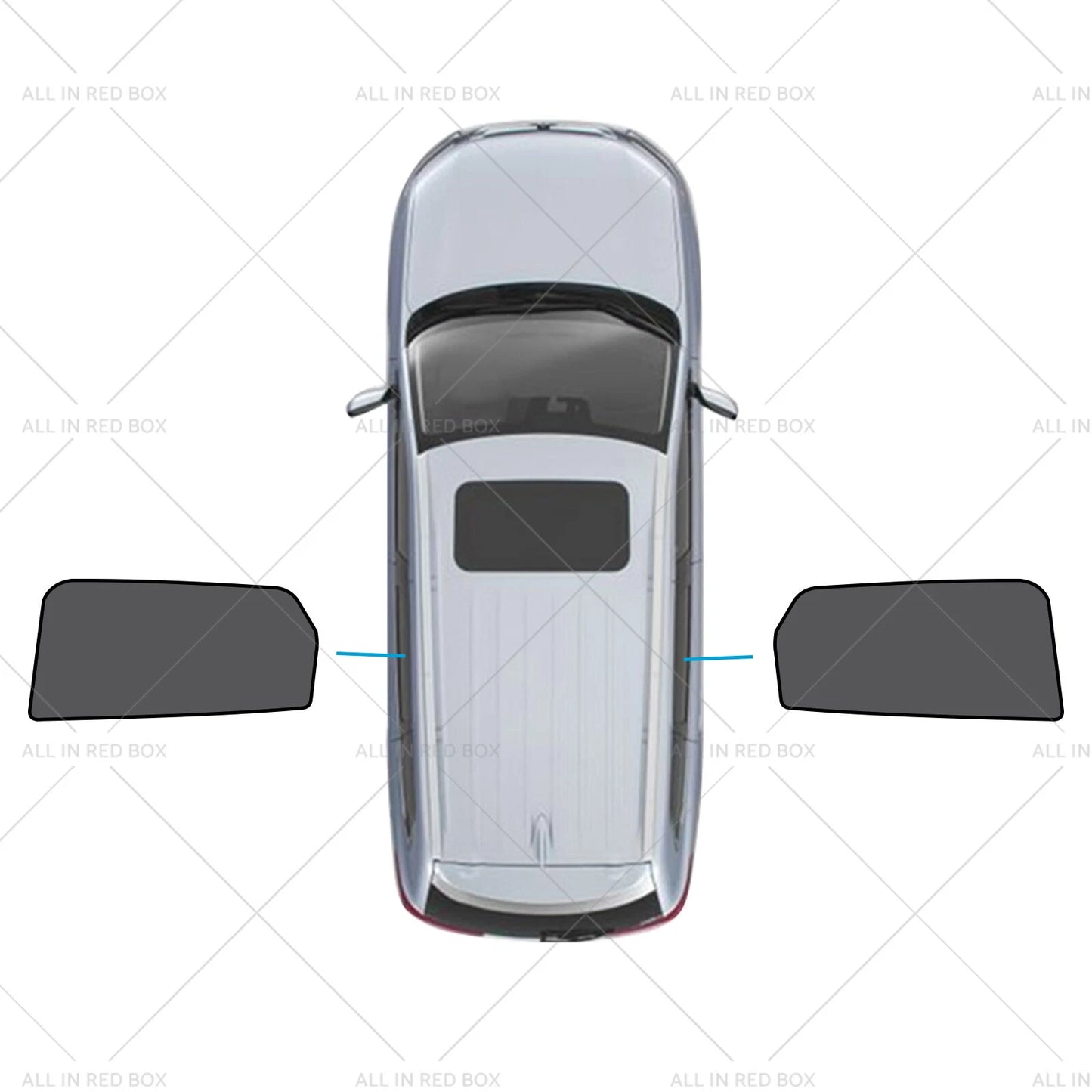 Rear Window Sun Shades for Mazda CX-9 (2016-2025) UVA Protection