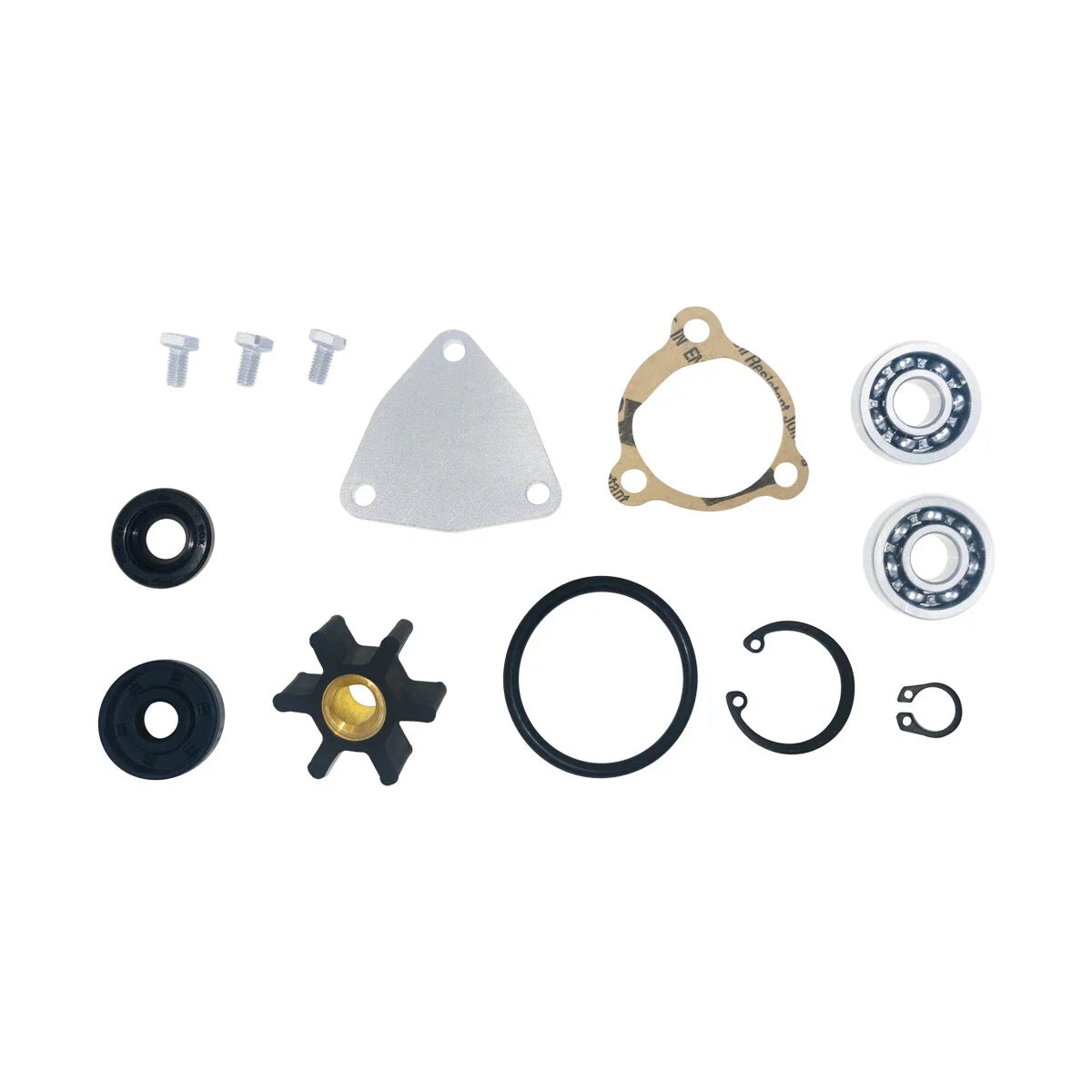 Sea Water Pump Major Repair Kit for Yanmar Marine 1GM/1GM10 (Inboard)