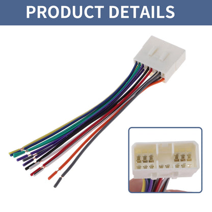 Car Stereo CD Player Wiring Harness for Suzuki Esteem (2001-2002)