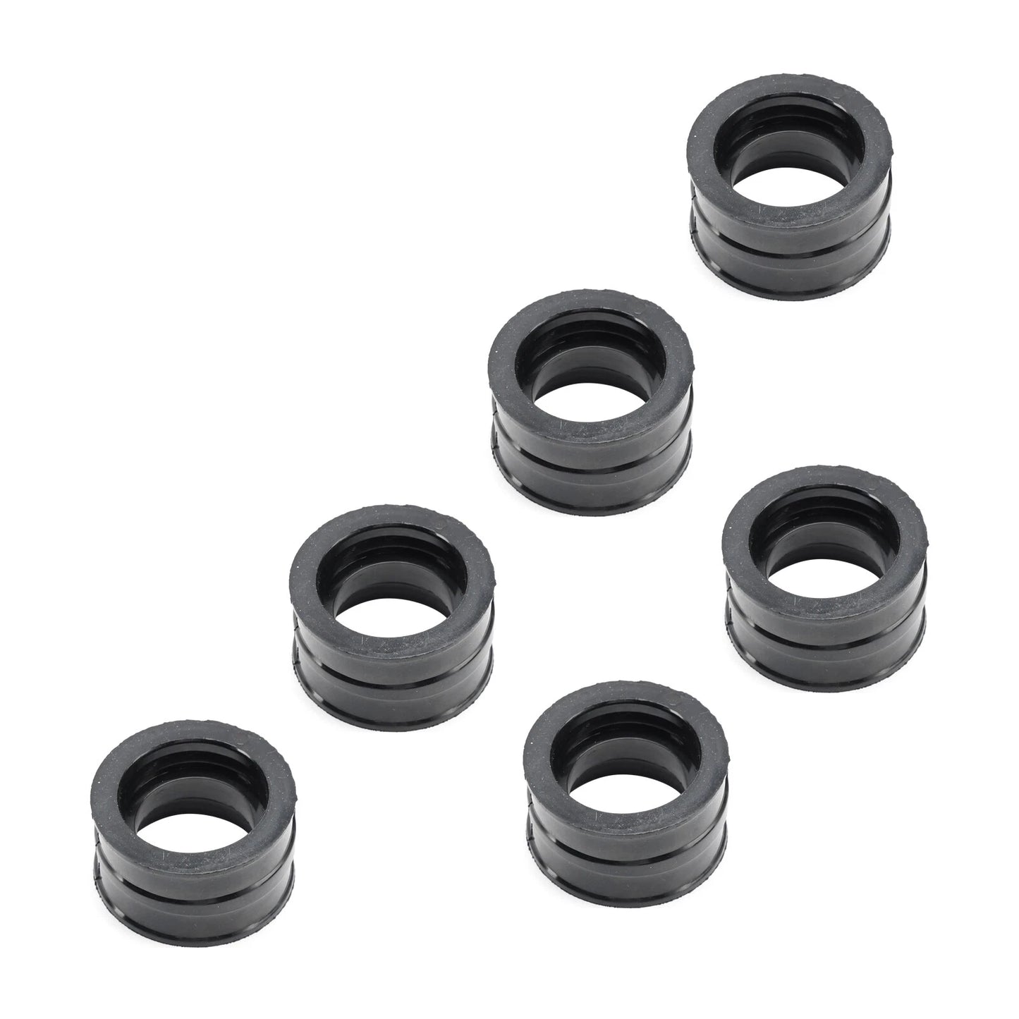 6pcs Intake Manifold Rubber for Honda CBX 1000 (1981-1983)
