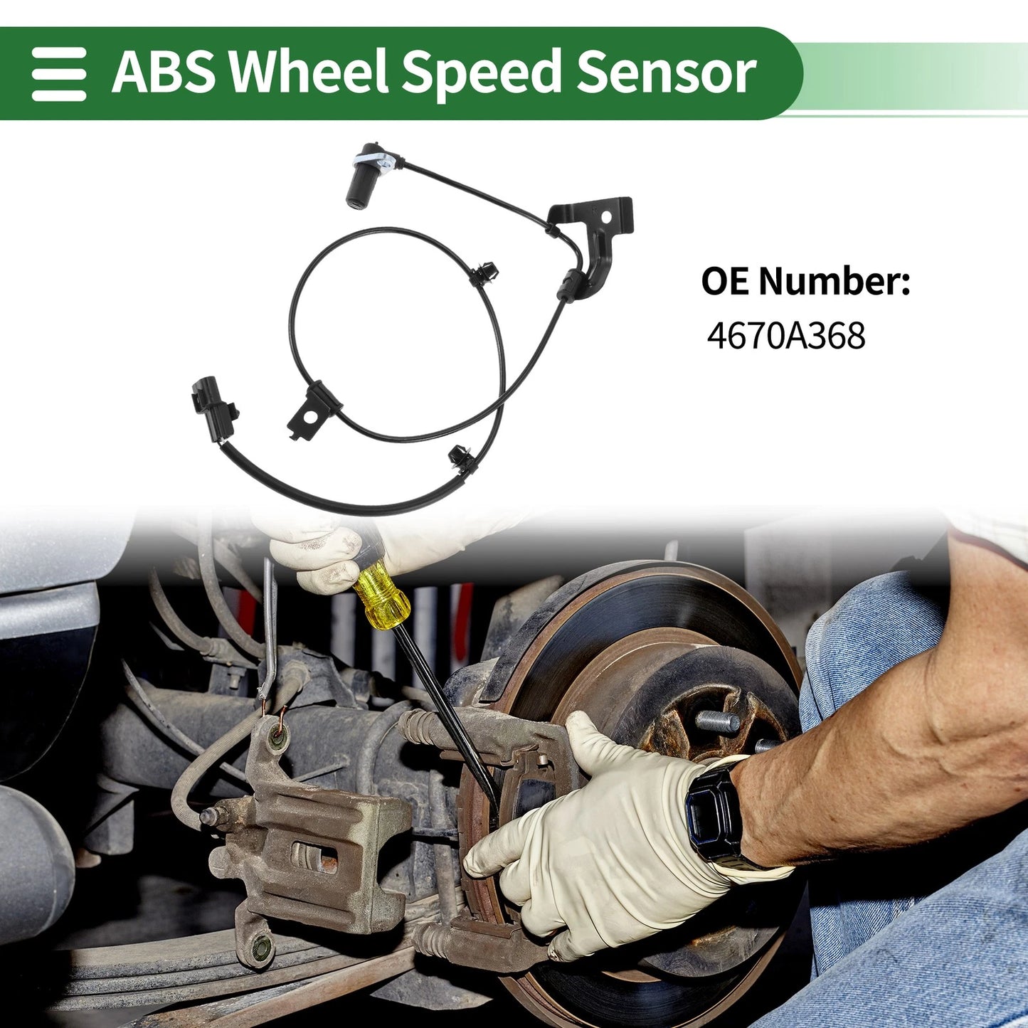 ABS Wheel Speed Sensor for Mitsubishi Endeavor (2004-2011)