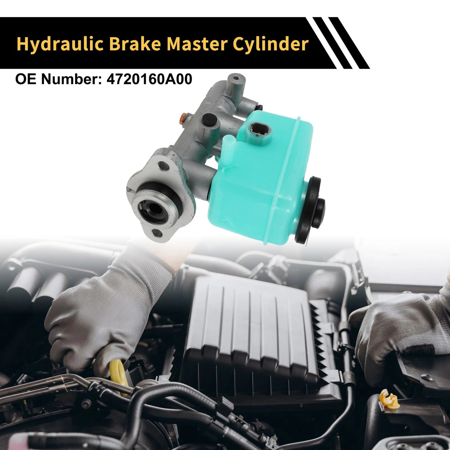 Brake Master Cylinder with Reservoir for Toyota Landcruiser (2007–2016)