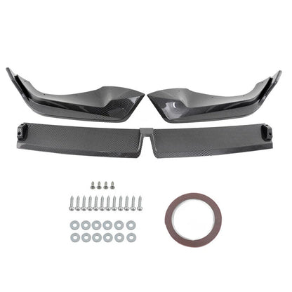 Carbon Black Front Bumper Lip Spoiler for BMW X5 G05 M Sport (2024+)