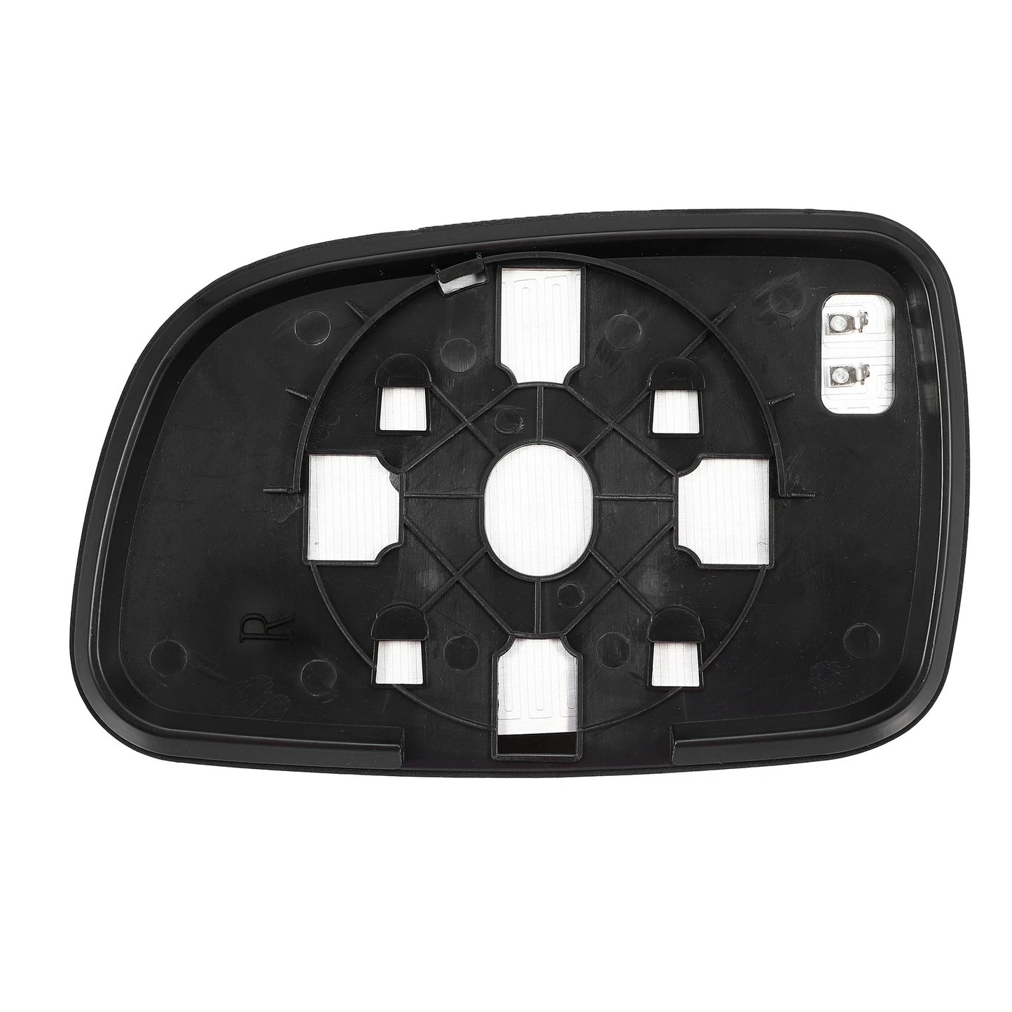 Heated Right Side Rearview Mirror Glass w/ Backing Plate for Jeep