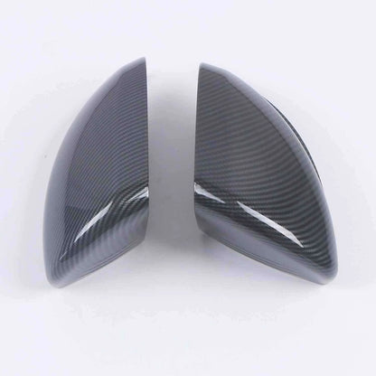 Rearview Mirror Lid Carbon Fiber Cover Trim for Mercedes-Benz GLB (2020-2023)