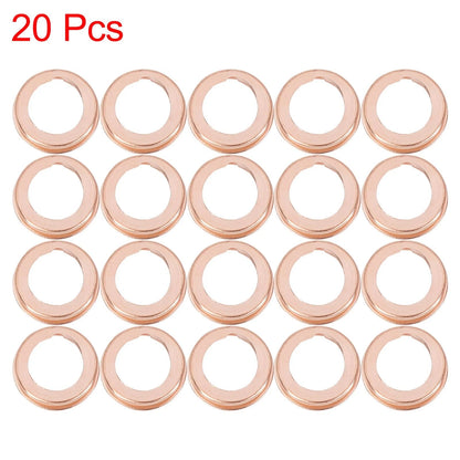 20 x M11 Copper Tone Oil Drain Plug Gaskets for Nissan (11026-JA00A)