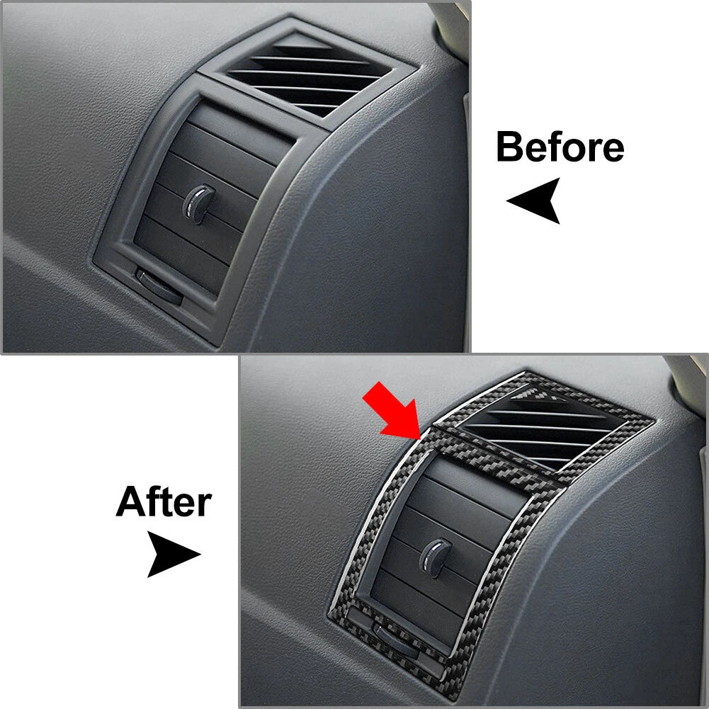 Dashboard Side Air Vent Outlet Cover Trim for Chrysler 300 300C (2005-2010)