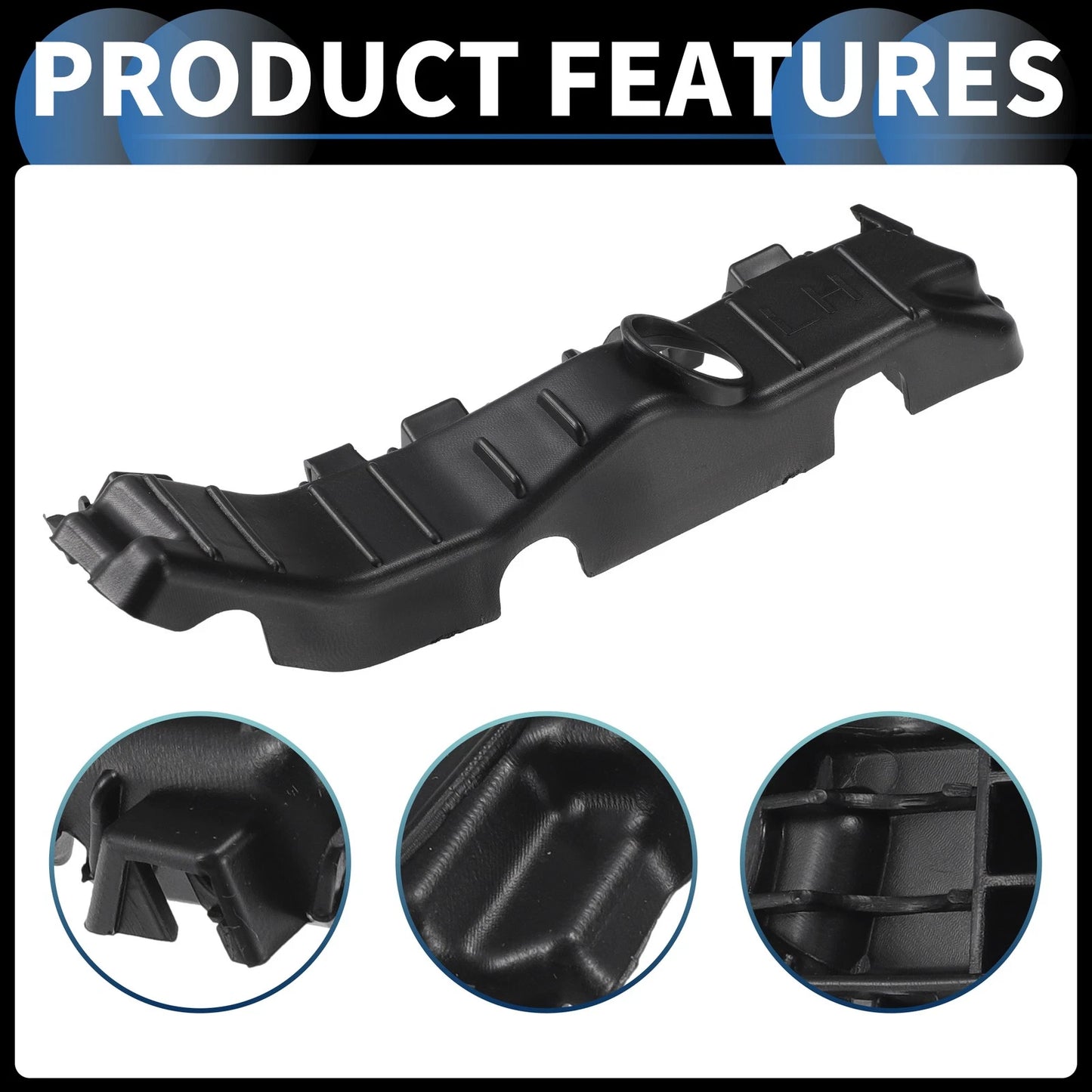Left Front Bumper Retainer Bracket for Hyundai Venue (2020-2023)