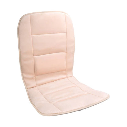 Plush Car Seat Cover Cushion Protector for Car, Truck, SUV, Van - Beige