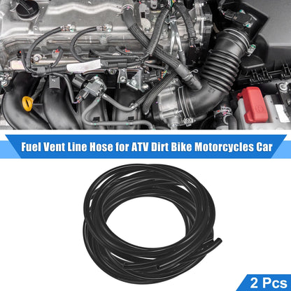 2 x Fuel Vent Line Hose Tube 236 in for ATV Dirt Bike Motorcycle