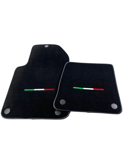 Black Floor Mats for Ferrari 612 Scaglietti Italian Edition (2004-2011)