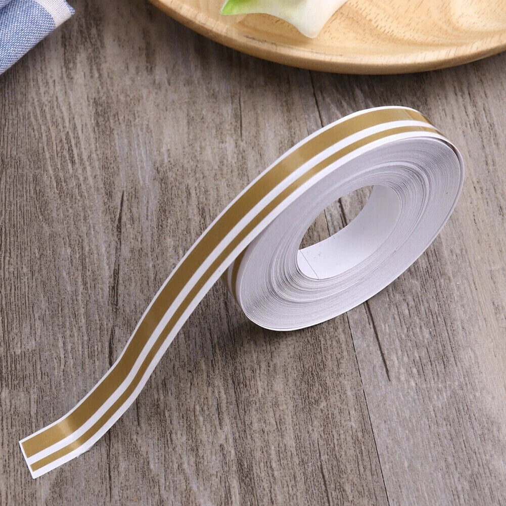 Stripe Tape Decal Vinyl Car Stickers Streamline Double Line Gold For Boat Truck