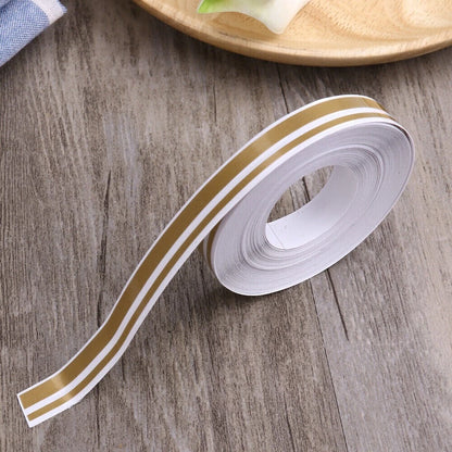 Stripe Tape Decal Vinyl Car Stickers Streamline Double Line Gold For Boat Truck