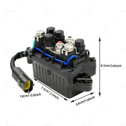 Power Trim & Tilt Solenoid Relay for Yamaha F25 F40 F50 F75 HP