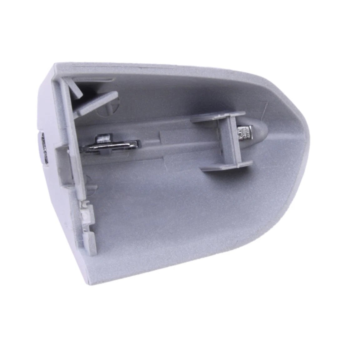 White Silver Left Door Handle Key Cover for Ford Fusion Edge (2013-2020)