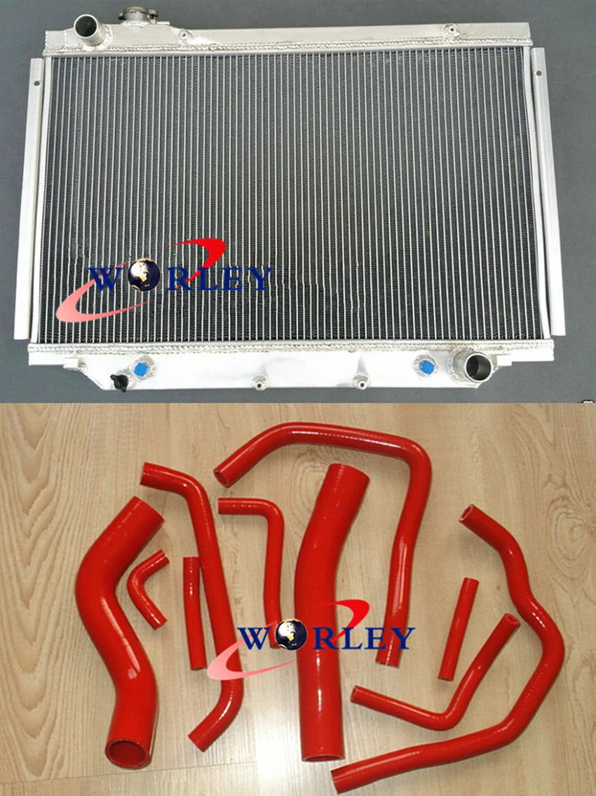 Aluminum Radiator & Hose for Toyota Land Cruiser 80 Series (1990-1998)