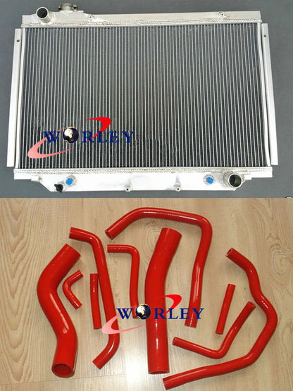 Aluminum Radiator & Hose for Toyota Land Cruiser 80 Series (1990-1998)