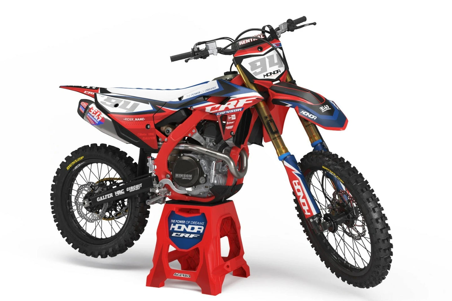 CRF 50 Graphics Sticker Kit Decals for Honda (All Years)