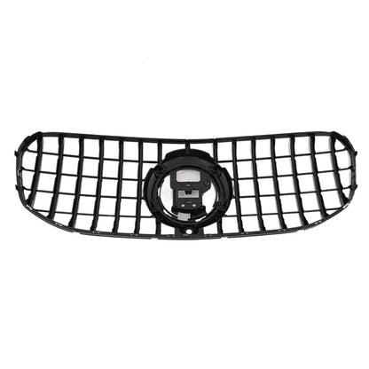 Gloss Black Front Grille with Camera for 2020-2023 Mercedes Benz X167 GLS450 GLS580