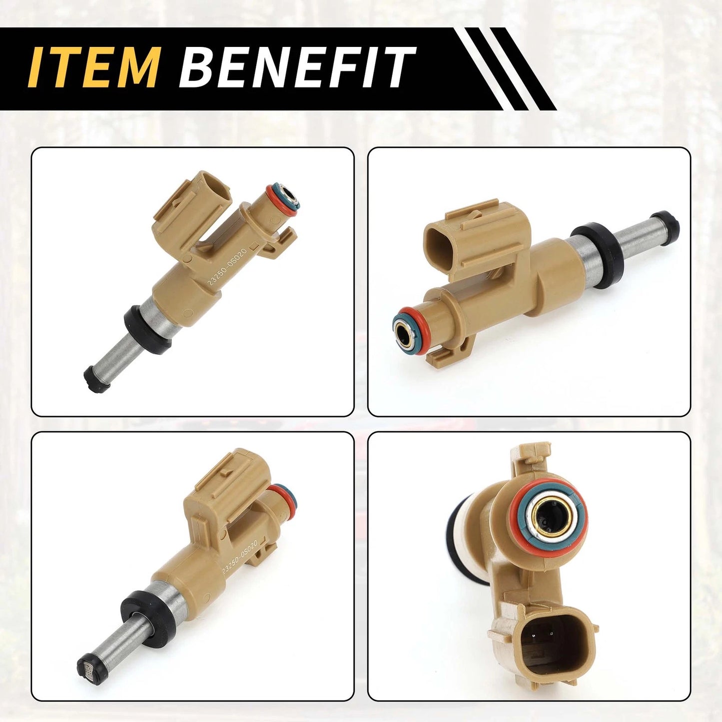Fuel Injector 12 Holes for Toyota Sequoia (2008-2013)