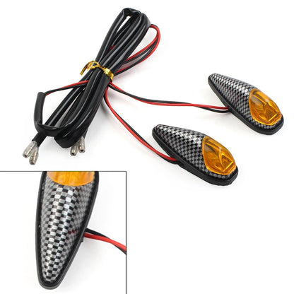 Motorcycle Turn Signal Indicator Blinker 12V Mini Lamps for Make & Model