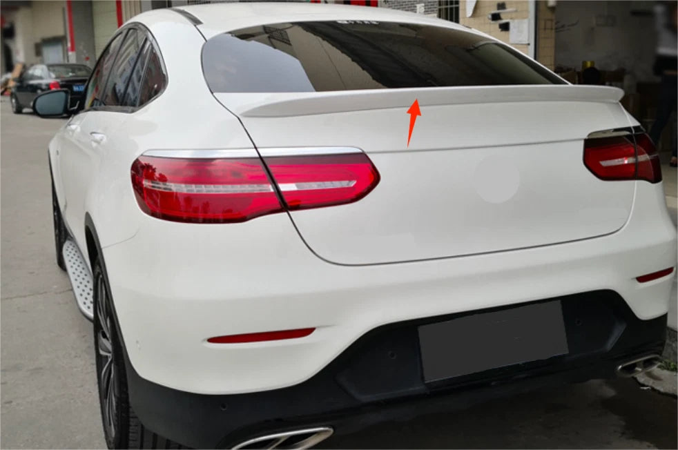 Rear Spoiler Wing Unpainted for Mercedes Benz GLC200 300 260 GLC43 Coupe (2016-2021)