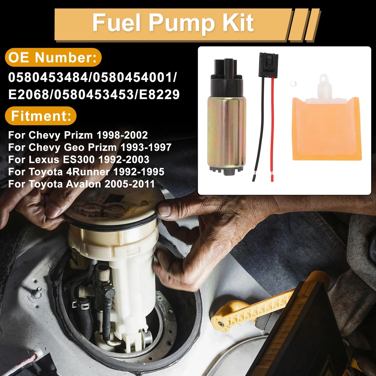 Fuel Pump for Chevy Prizm (1998–2002)