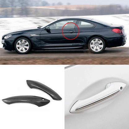 Carbon Fiber Door Handle Cover Trim for BMW F06 F12 F13 (2012-2019)