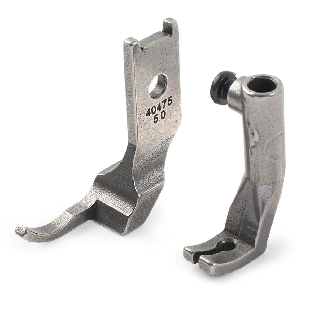 PFAFF 335 Cylinder Left Toe Zipper Walking Foot Set 2 x 3/16"
