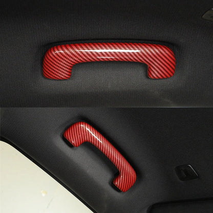 Red Roof Handle Panel Cover Trim for Jeep Grand Cherokee (2011-2020)