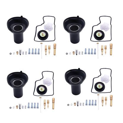 Carburetor Rebuild Kit Set of 4 for Honda Steed Shadow VT VLX 600 (1988-1998)