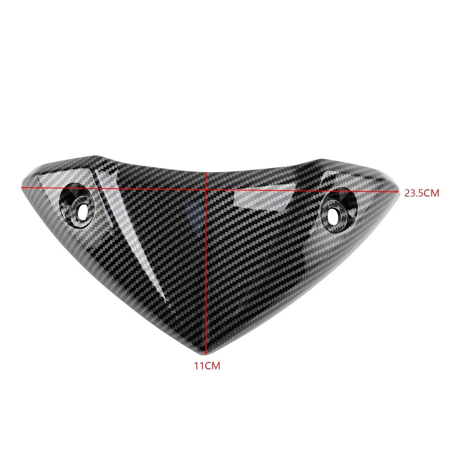 Carbon Fiber Headlight Cover Trim for Suzuki GSX-S1000 (2015-2020)